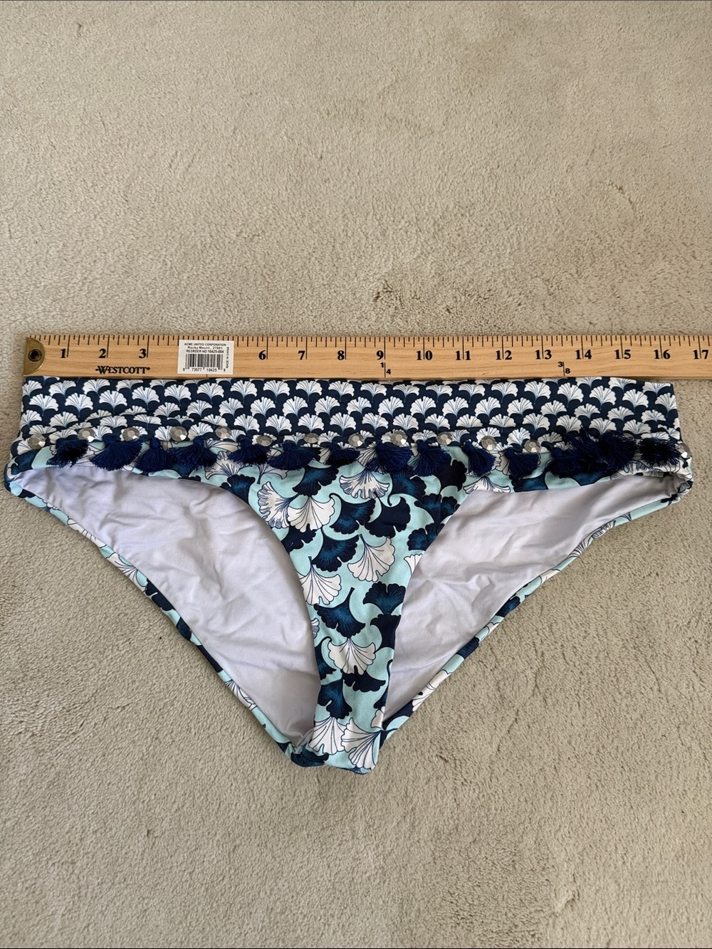 OndadeMar Lotto Banded Bikini Bottoms Size Large - Picture 11 of 11